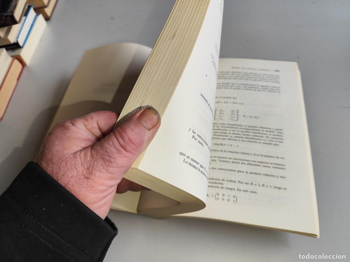 Libros de segunda mano de ciencias: PROBLEMAS DE ECONOMETRIA / VVAA / EVA 264 / PIRAMIDE - Foto 6