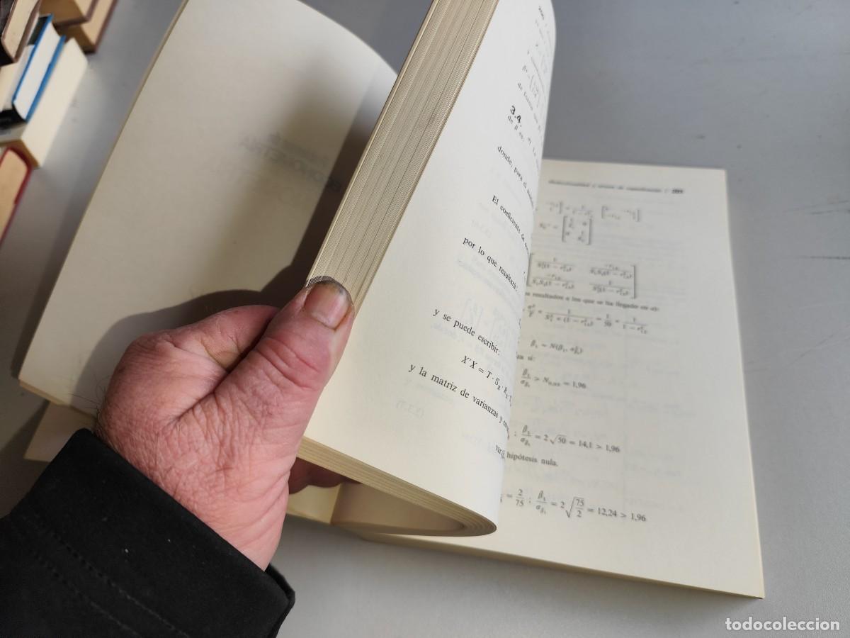 Libros de segunda mano de ciencias: PROBLEMAS DE ECONOMETRIA / VVAA / EVA 264 / PIRAMIDE - Foto 7