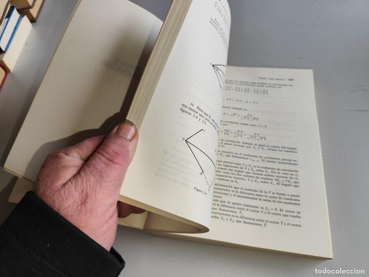 Libros de segunda mano de ciencias: PROBLEMAS DE ECONOMETRIA / VVAA / EVA 264 / PIRAMIDE - Foto 8