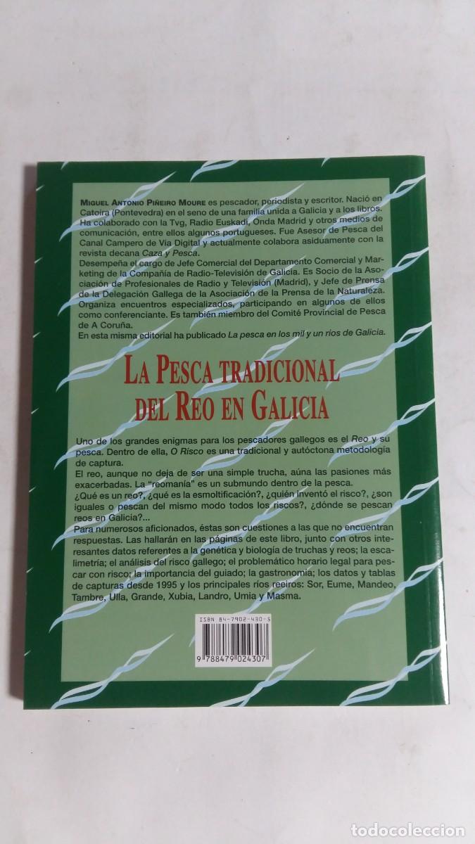 Libros de segunda mano: La Pesca Tradicional del Reo en Galicia, Miguel Pi&ntilde;eiro, Ediciones Tutor - Foto 2