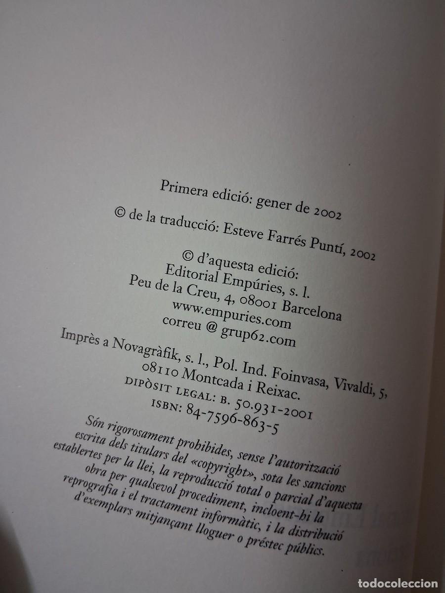 Libros de segunda mano de ciencias: Libro en catal&aacute;n Susanna Tamaro Respon me - Foto 3