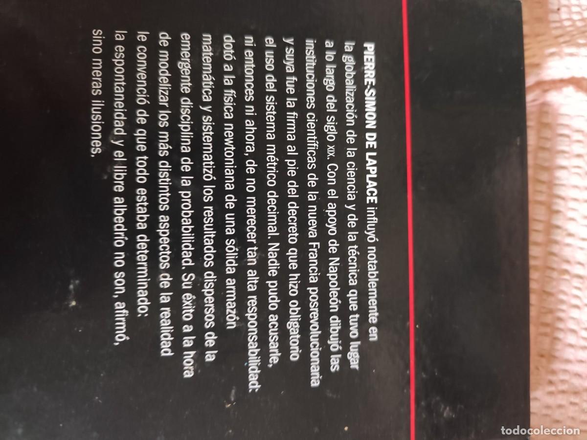 Libros de segunda mano de ciencias: ESTE UNIVERSO FUNCIONA COMO UN RELOJ / LAPLACE / GRAVOL 92 / - Foto 2