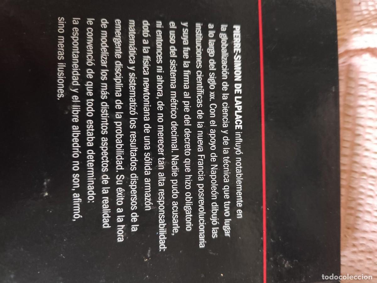 Libros de segunda mano de ciencias: ESTE UNIVERSO FUNCIONA COMO UN RELOJ / LAPLACE / GRAVOL 92 / - Foto 3