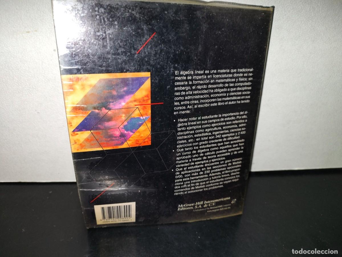 Libros de segunda mano de ciencias: 149- &Aacute;LGEBRA LINEAL - STANLEY I. GROSSMAN - MCGRAWHILL - Foto 4