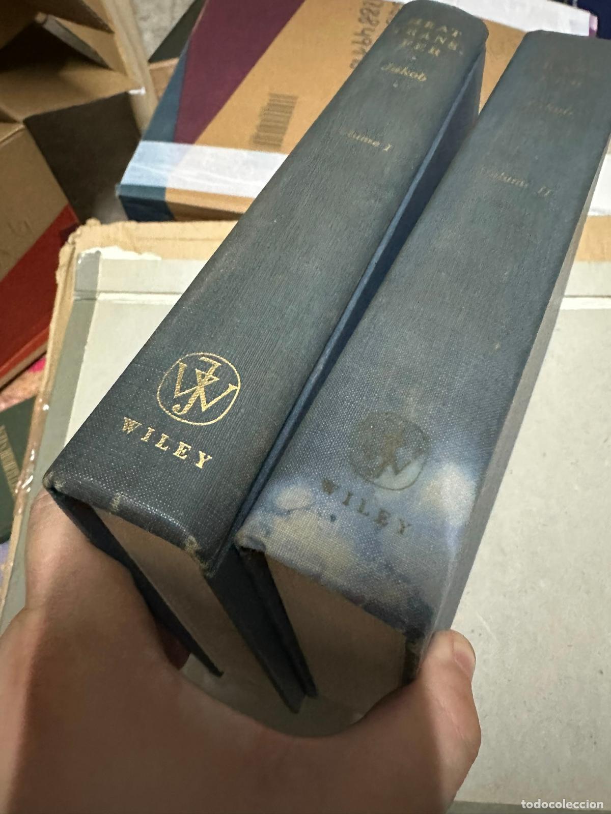 Libros de segunda mano de ciencias: Heat Transfer - Max Jakob - 2 VOlumenes en ingles - Foto 4