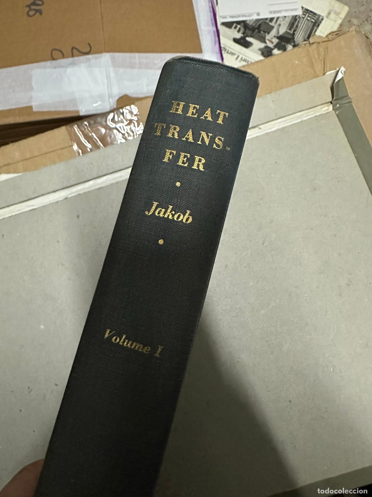 Libros de segunda mano de ciencias: Heat Transfer - Max Jakob - 2 VOlumenes en ingles - Foto 5