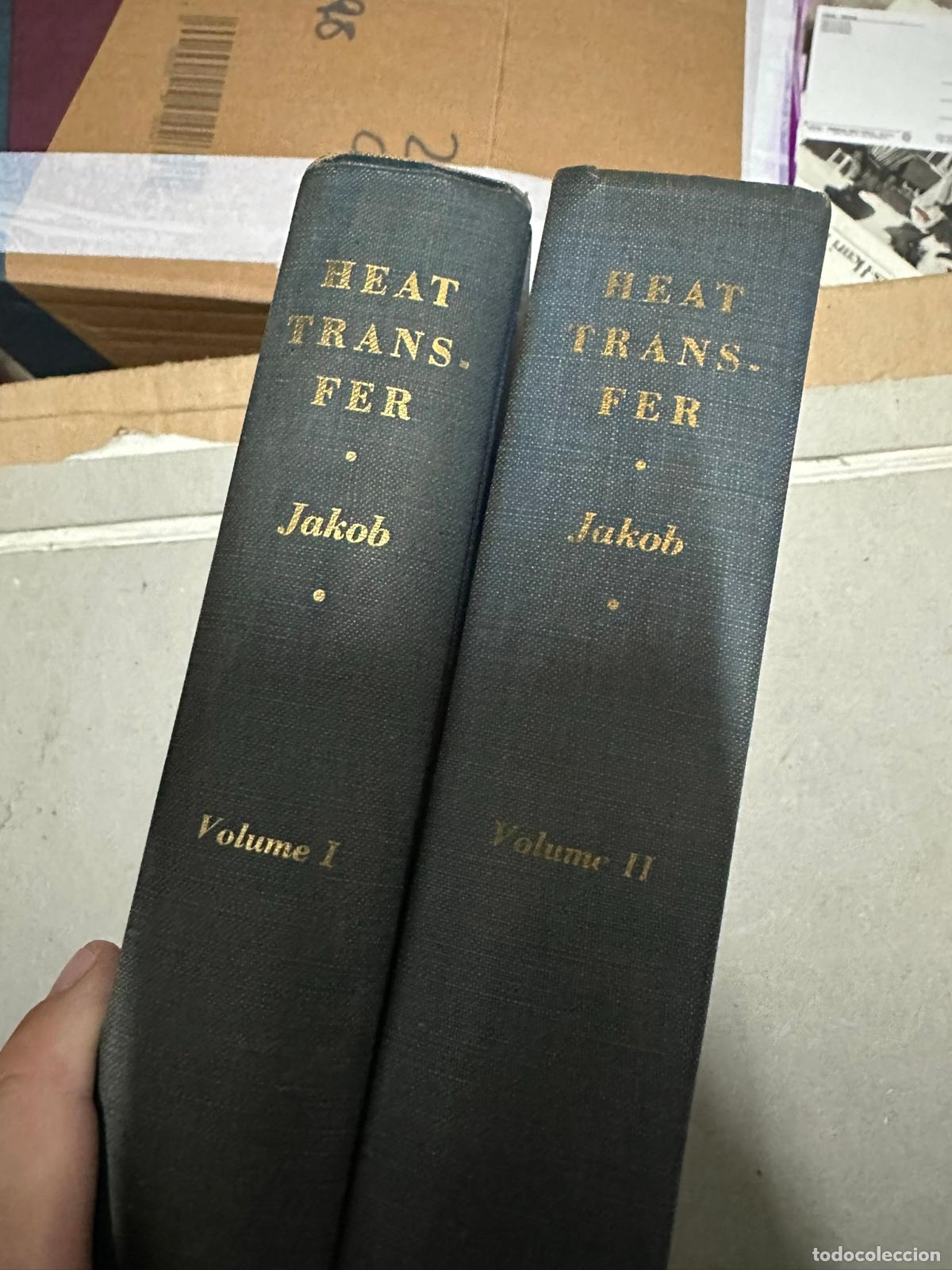 Libros de segunda mano de ciencias: Heat Transfer - Max Jakob - 2 VOlumenes en ingles - Foto 1