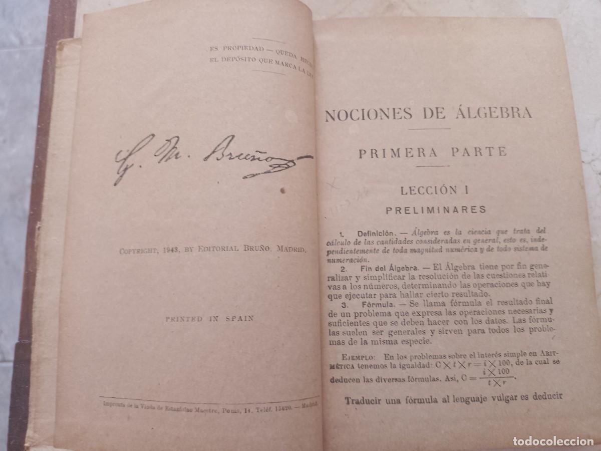 Libros de segunda mano de ciencias: &Aacute;LGEBRA Y TRIGONOMETR&Iacute;A - Foto 4