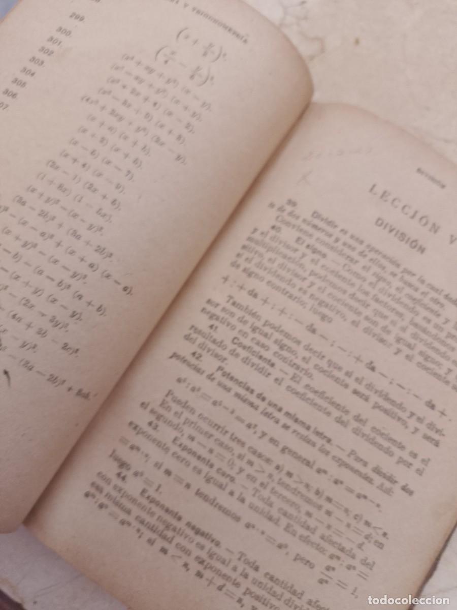 Libros de segunda mano de ciencias: &Aacute;LGEBRA Y TRIGONOMETR&Iacute;A - Foto 5