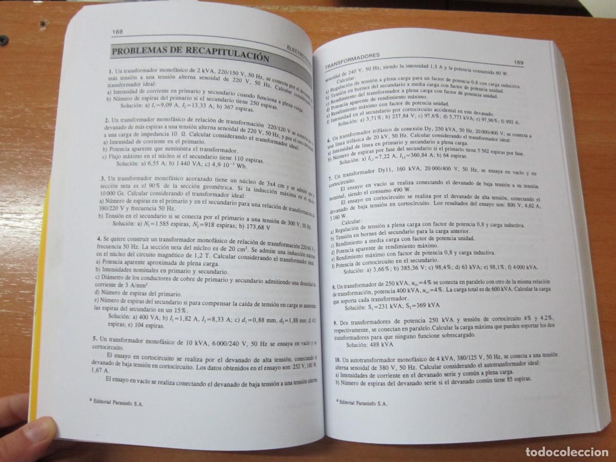 Libros de segunda mano de ciencias: Electrotecnia, de Jos&eacute; Garc&iacute;a Trasancos - Foto 3