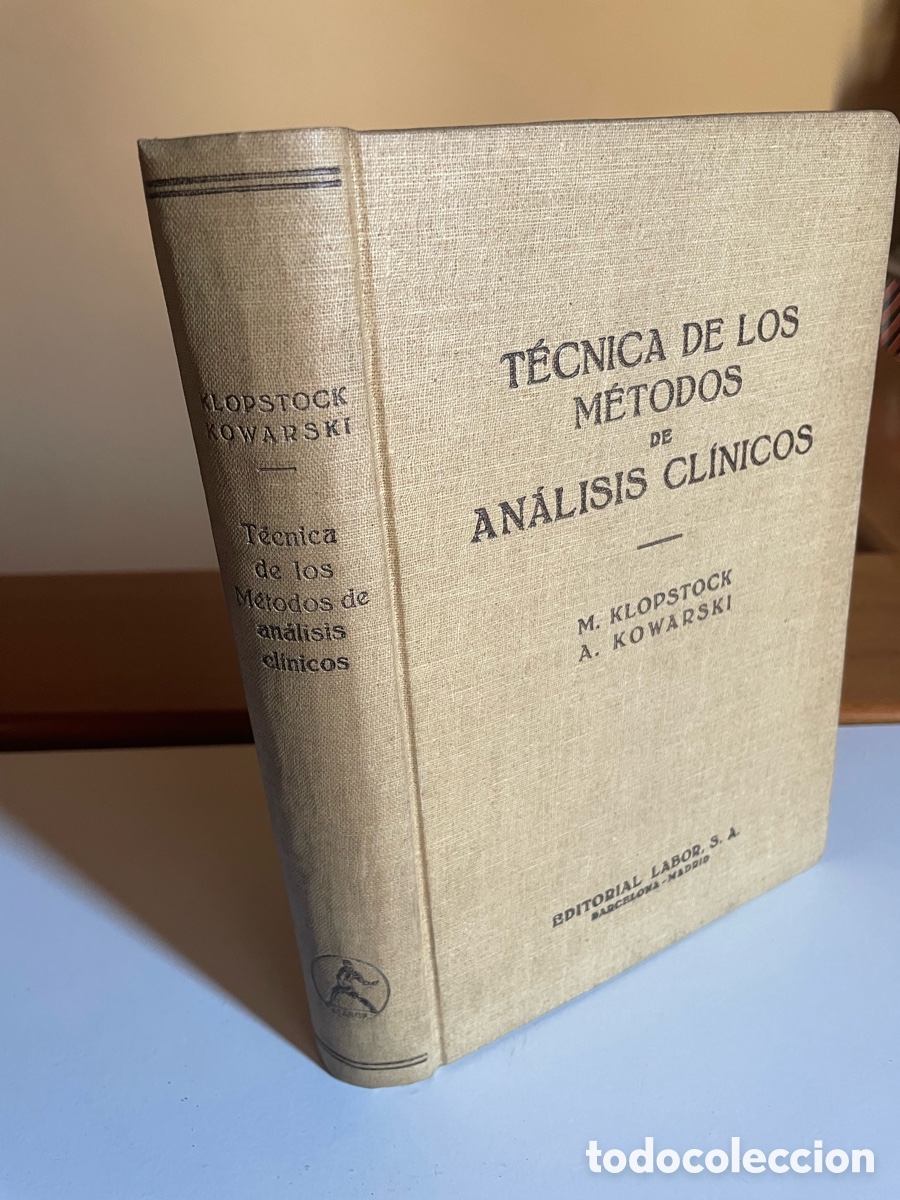 Libros de segunda mano de ciencias: T&eacute;cnica de los m&eacute;todos de an&aacute;lisis cl&iacute;nicos - Foto 1