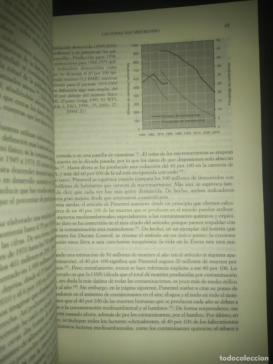Libros de segunda mano: EL ECOLOGISTA ESC&Eacute;PTICO- BJORN LOMBORG . ESPASA - Foto 2