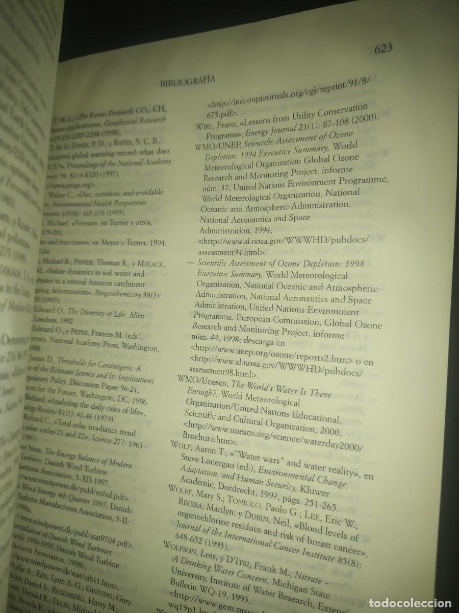 Libros de segunda mano: EL ECOLOGISTA ESC&Eacute;PTICO- BJORN LOMBORG . ESPASA - Foto 5