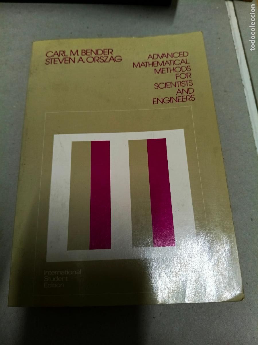 Libros de segunda mano de ciencias: Advanced Mathematical Methods for Scientists and Engineers (International Series in Pure and Applied - Foto 1