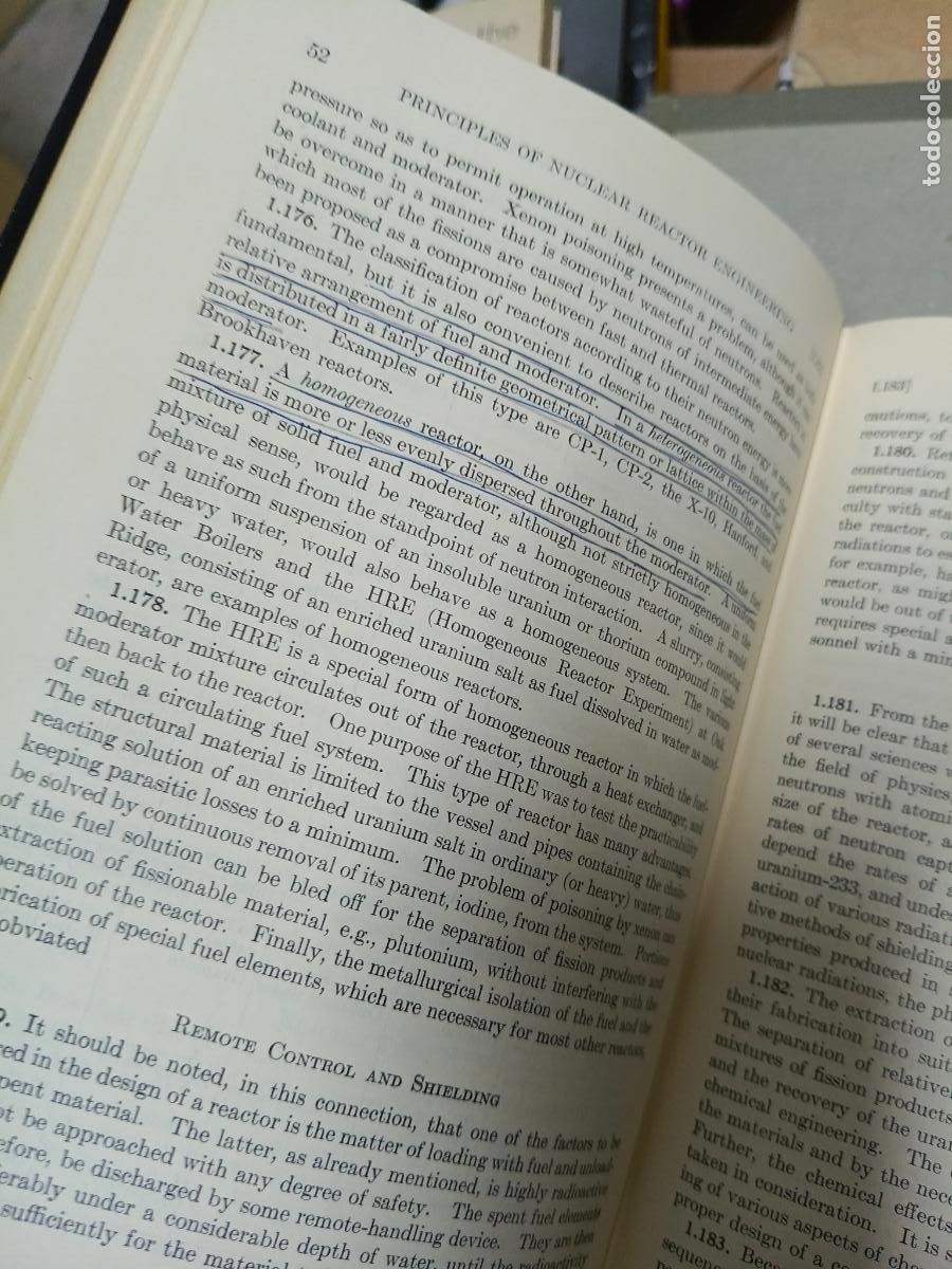 Libros de segunda mano de ciencias: Principles of Nuclear reactor engineering Glasstone, Samuel - Foto 4