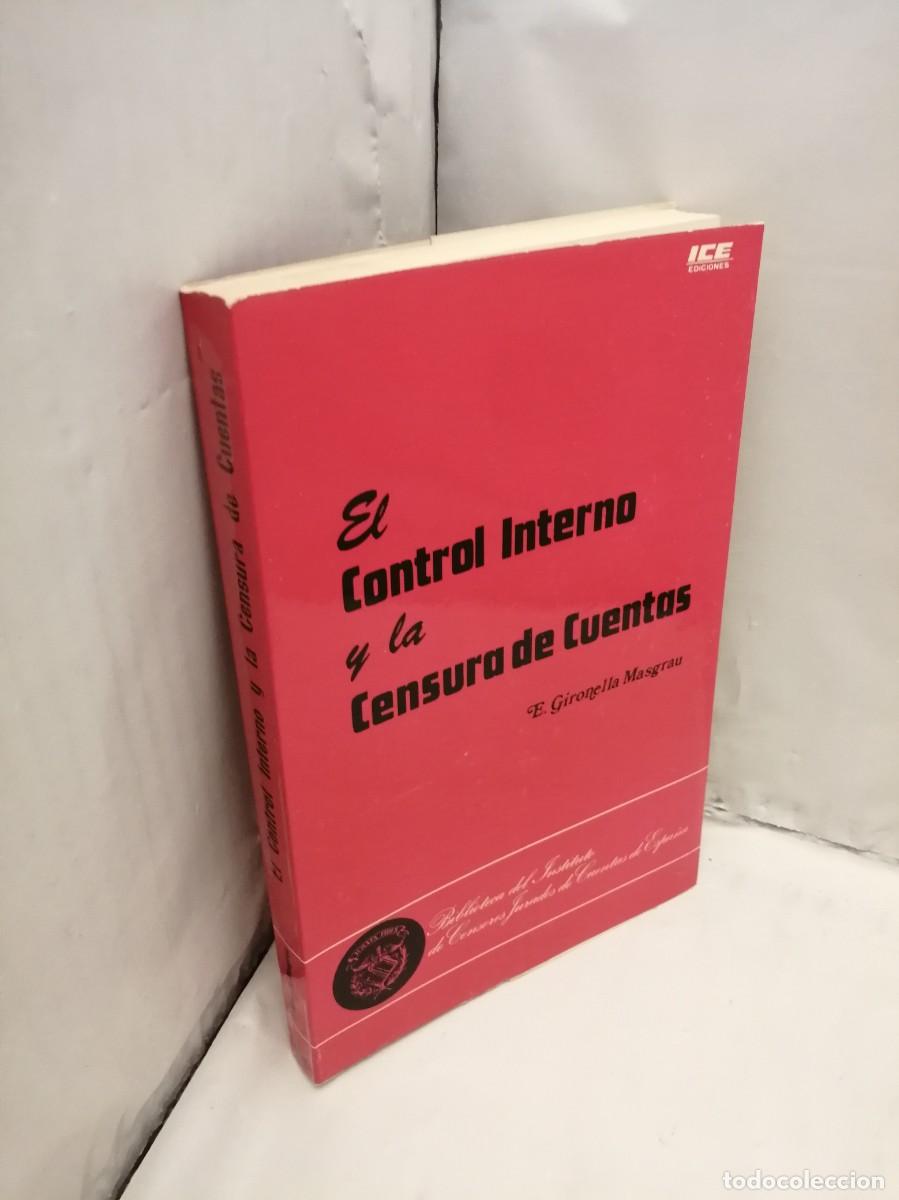 Libros de segunda mano de ciencias: El Control Interno y la Censura de Cuentas - Foto 3