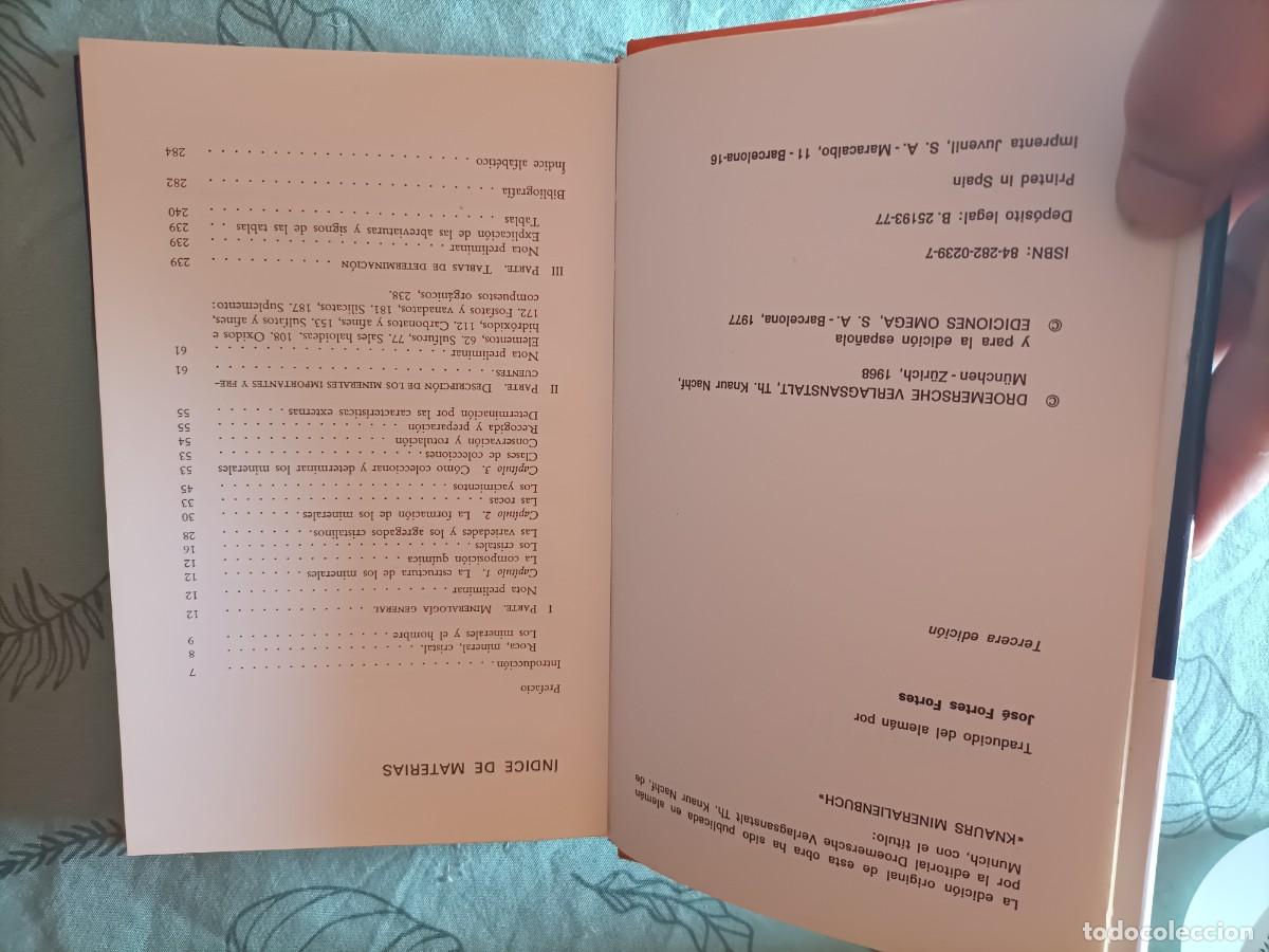 Libros de segunda mano: Los minerales. B&ouml;gel, H. - Omega, 1977 - Foto 4