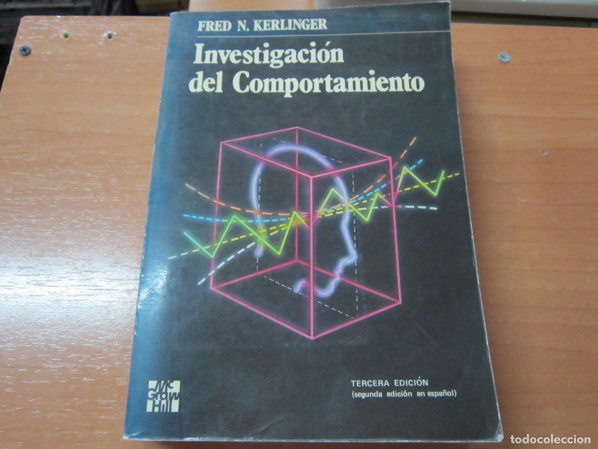 Libros de segunda mano de ciencias: Investigaci&oacute;n del comportamiento, de Fred N. Kerlinger - Foto 1