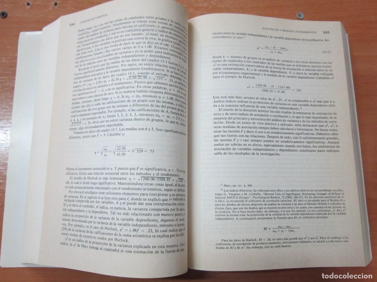 Libros de segunda mano de ciencias: Investigaci&oacute;n del comportamiento, de Fred N. Kerlinger - Foto 3