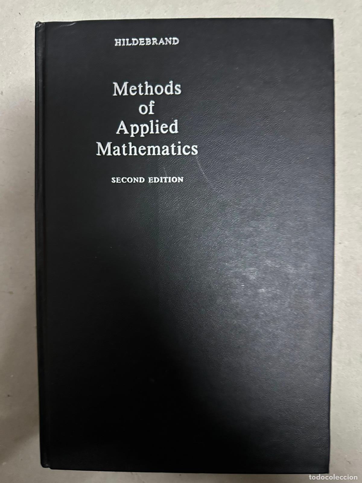 Libros de segunda mano de ciencias: Methods of Applied Mathematics Hildebrand, Francis B. - Foto 1
