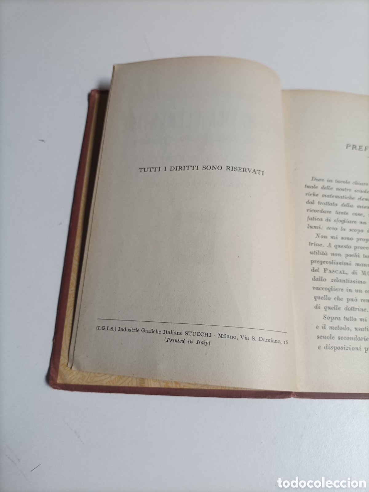 Libros de segunda mano de ciencias: Matematica elementare. M.A.Rosotti Quinta ediciones . Texo en italiano - Foto 8