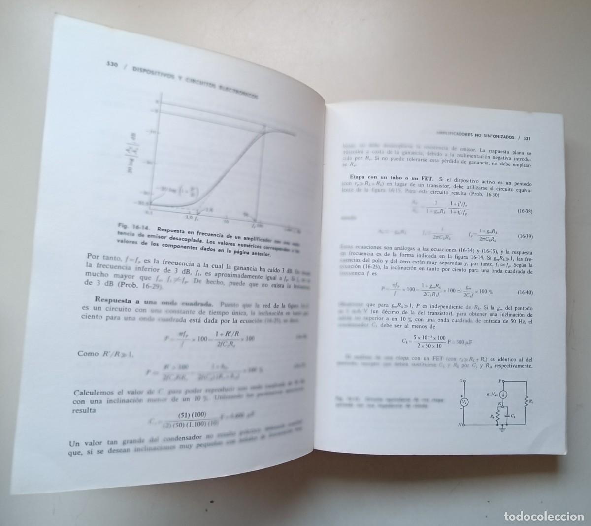 Libros de segunda mano de ciencias: Dispositivos y circuitos electr&oacute;nicos. Soluciones a los problemas - Foto 6
