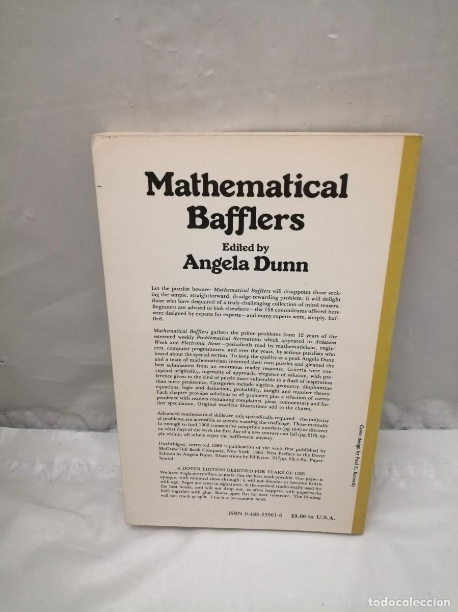 Libros de segunda mano: Mathematical Bafflers - Foto 2