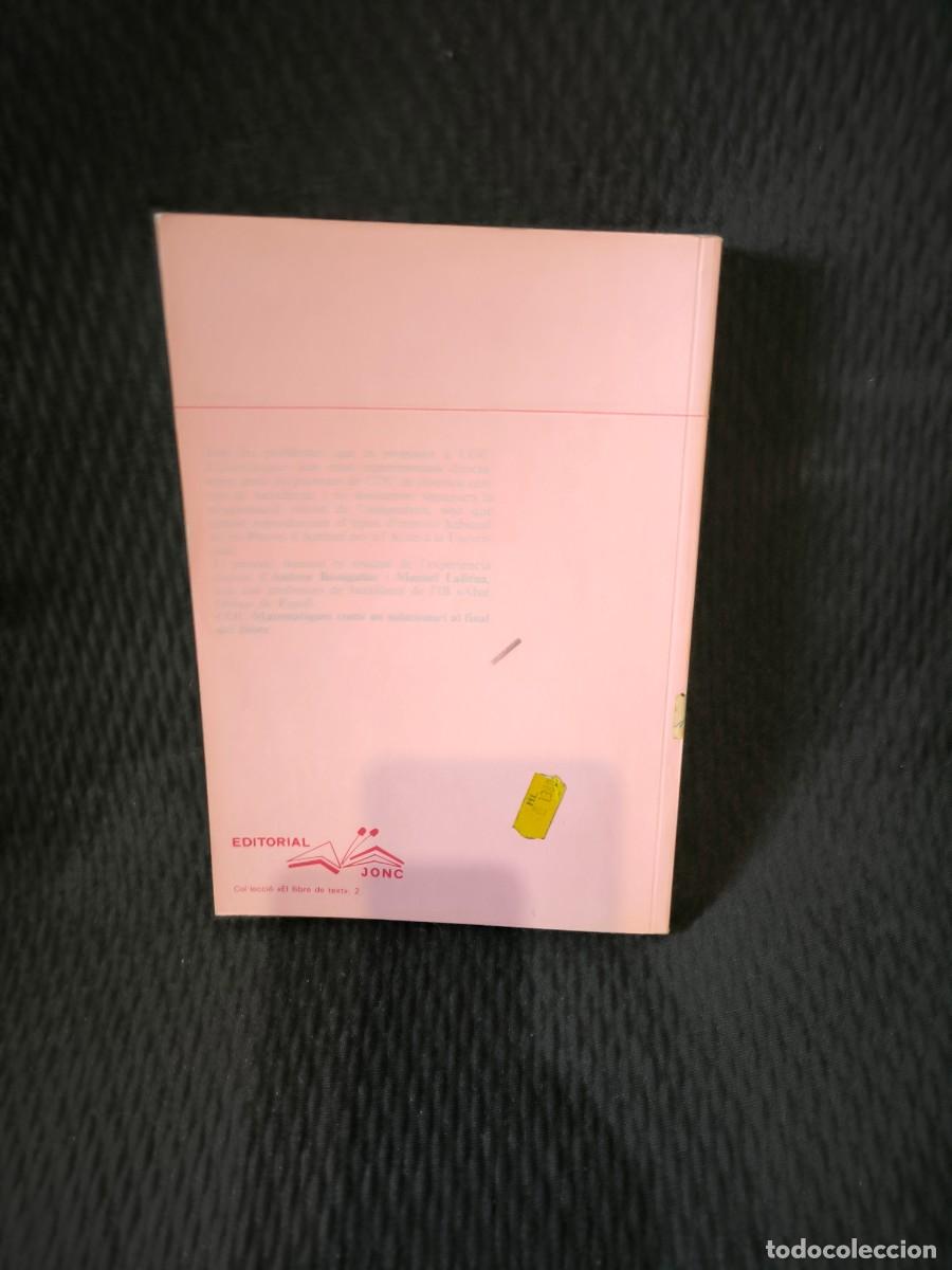 Libros de segunda mano de ciencias: COU MATAMATIQUES (CATALAN) ANDREU BASAGA&Ntilde;AS - Foto 2