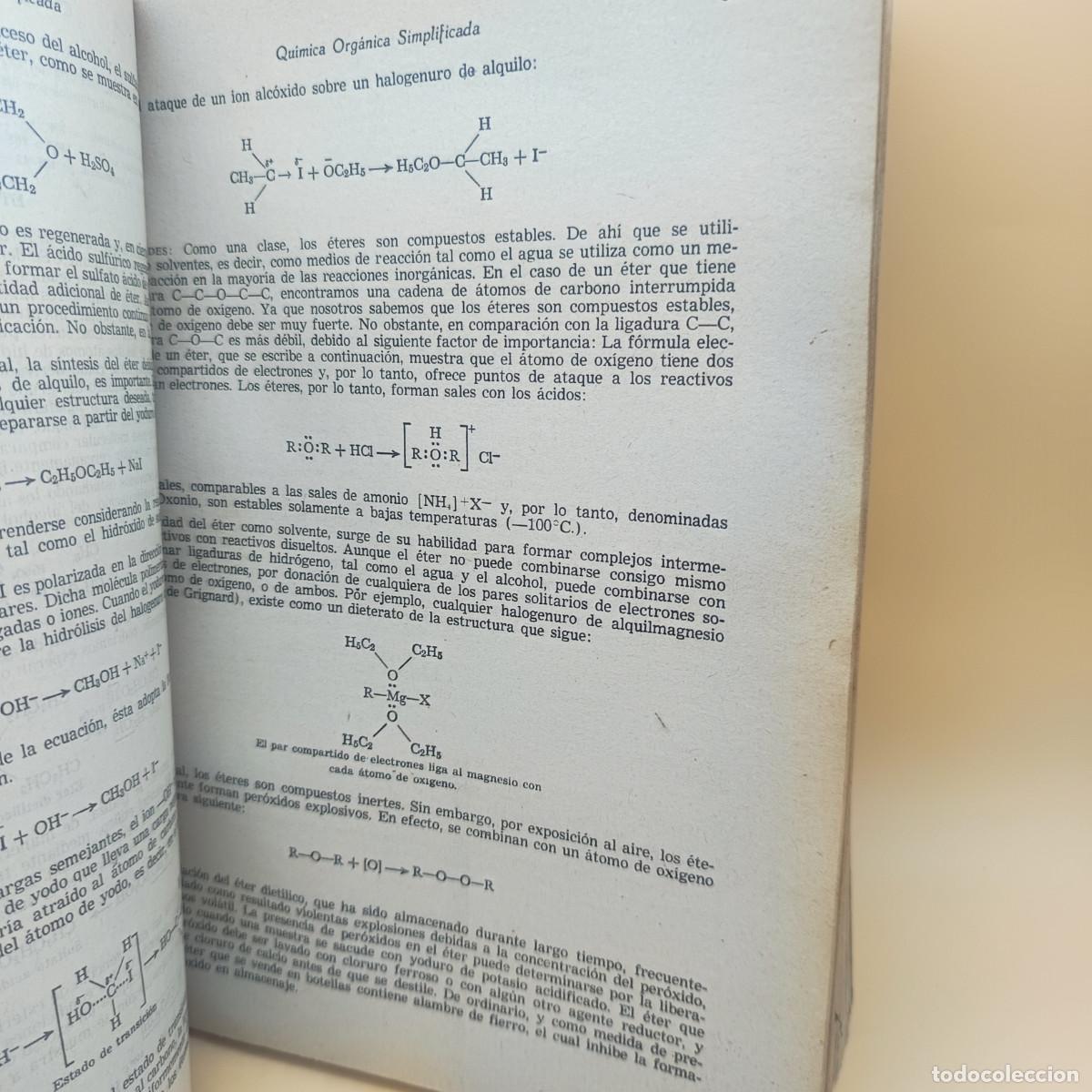 Libros de segunda mano de ciencias: QUIMICA ORGANICA SIMPLIFICADA, EDICIONES MINERVA - Foto 7