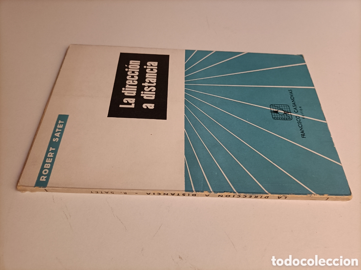 Libros de segunda mano de ciencias: La direcci&oacute;n a distancia. Robert Satet . Industria - Foto 1
