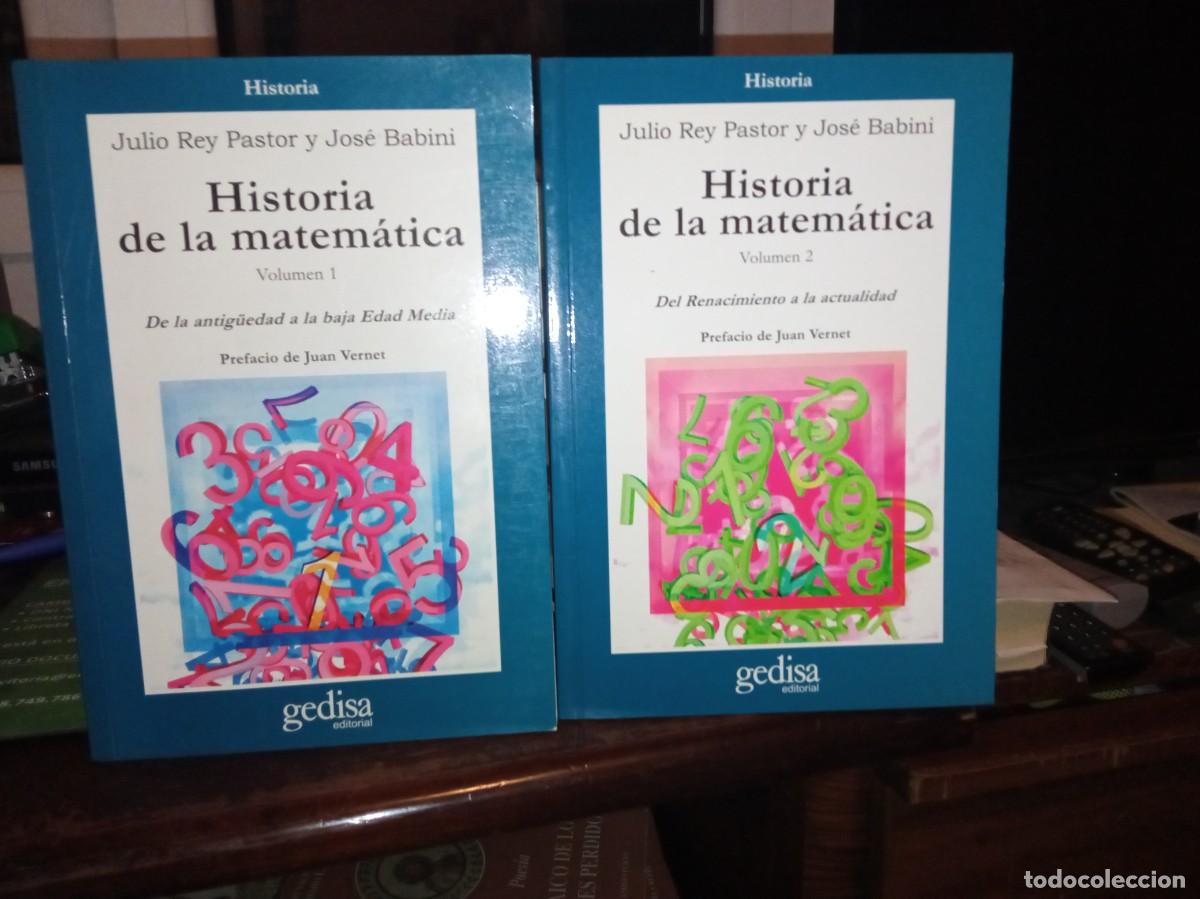 Libros de segunda mano de ciencias: Historia de la Matem&aacute;tica I y II. GEDISA - Foto 1