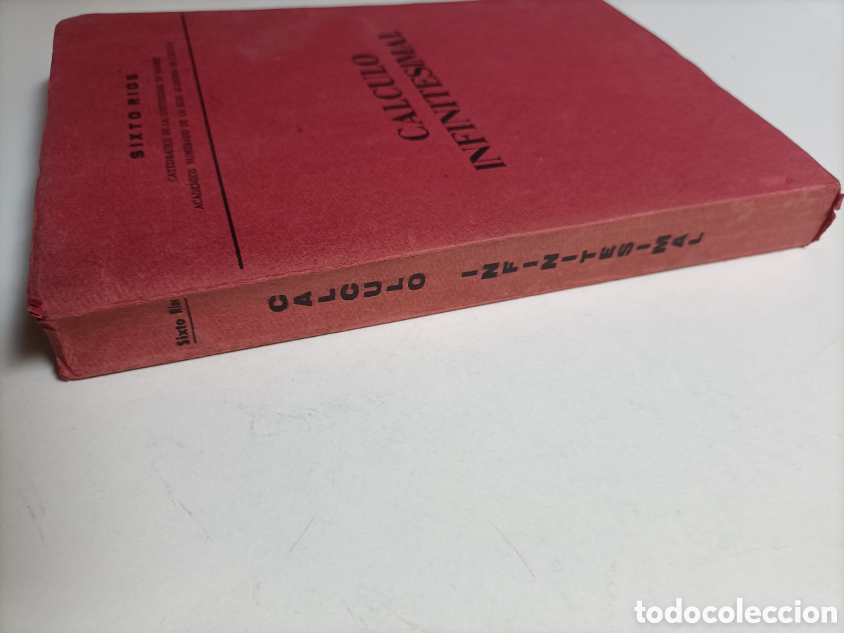 Libros de segunda mano de ciencias: C&aacute;lculo infinitesimal. Sixto r&iacute;os - Foto 4