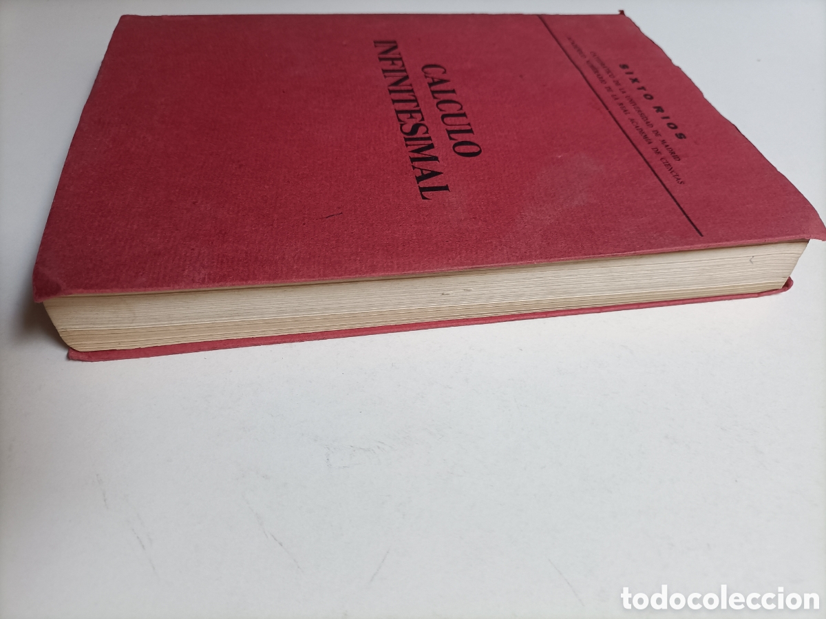 Libros de segunda mano de ciencias: C&aacute;lculo infinitesimal. Sixto r&iacute;os - Foto 5