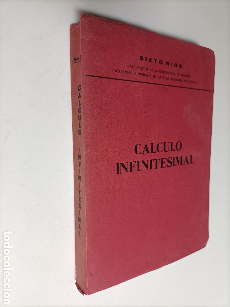 Libros de segunda mano de ciencias: C&aacute;lculo infinitesimal. Sixto r&iacute;os - Foto 1