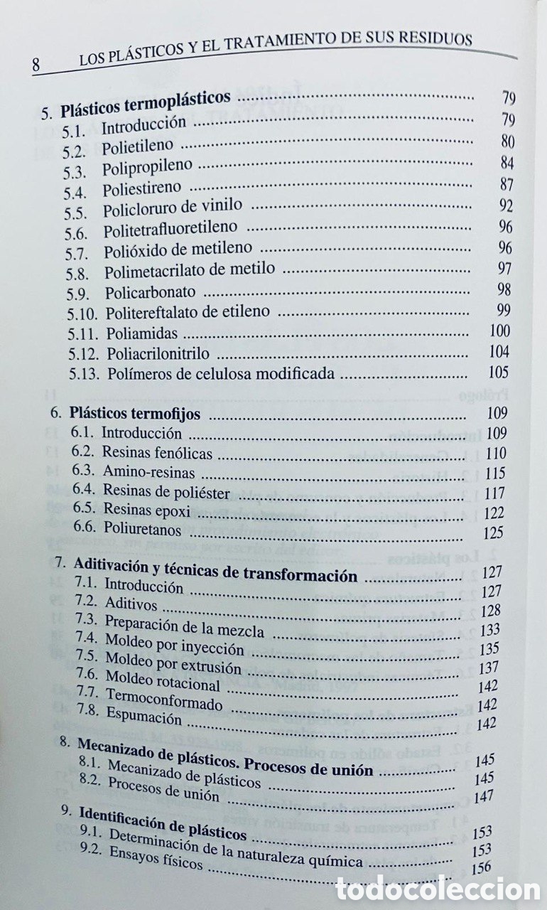 Libros de segunda mano de ciencias: Los pl&aacute;sticos y el tratamiento de sus residuos. - Foto 4