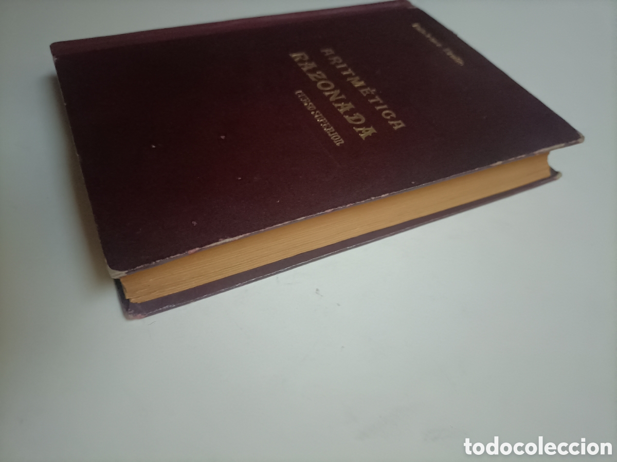 Libros de segunda mano de ciencias: Tratado te&oacute;rico pr&aacute;ctico de Aritm&eacute;tica razonada curso superior - Foto 5