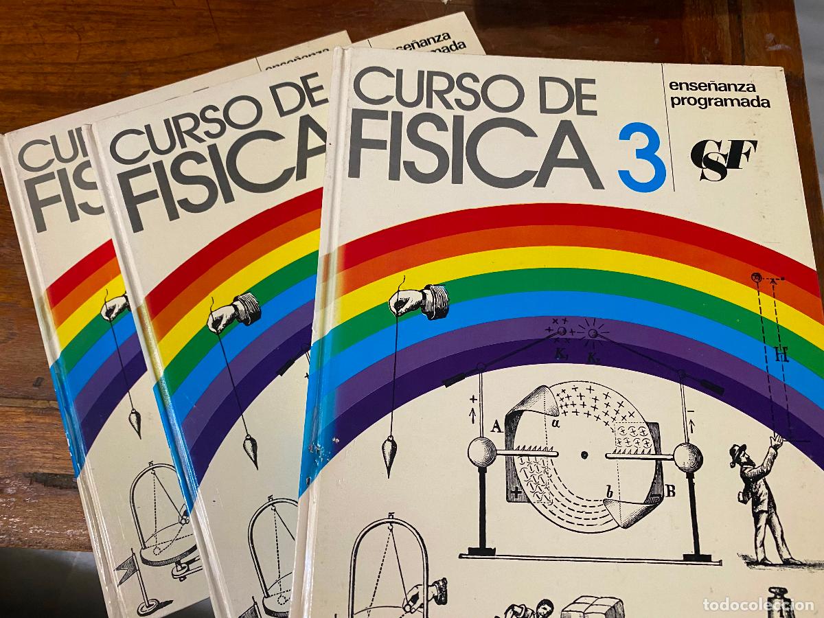 Libros de segunda mano de ciencias: CURSO DE F&Iacute;SICA ENSE&Ntilde;ANZA PROGRAMADA - 3 TOMOS, COMPLETA - Foto 1
