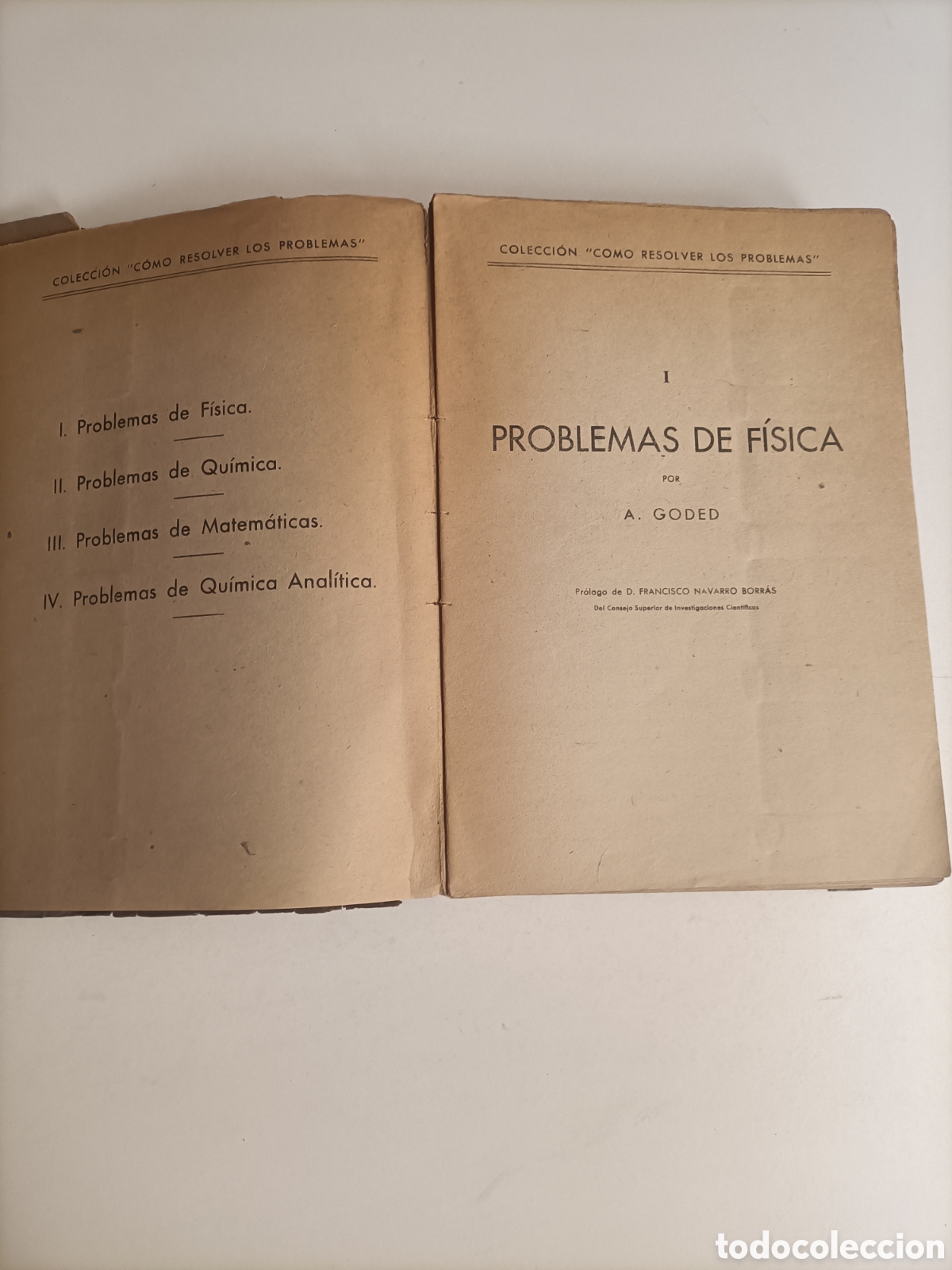 Libros de segunda mano de ciencias: BI. Problemas de f&iacute;sica A Goded. Colecci&oacute;n como resolver los problemas - Foto 7