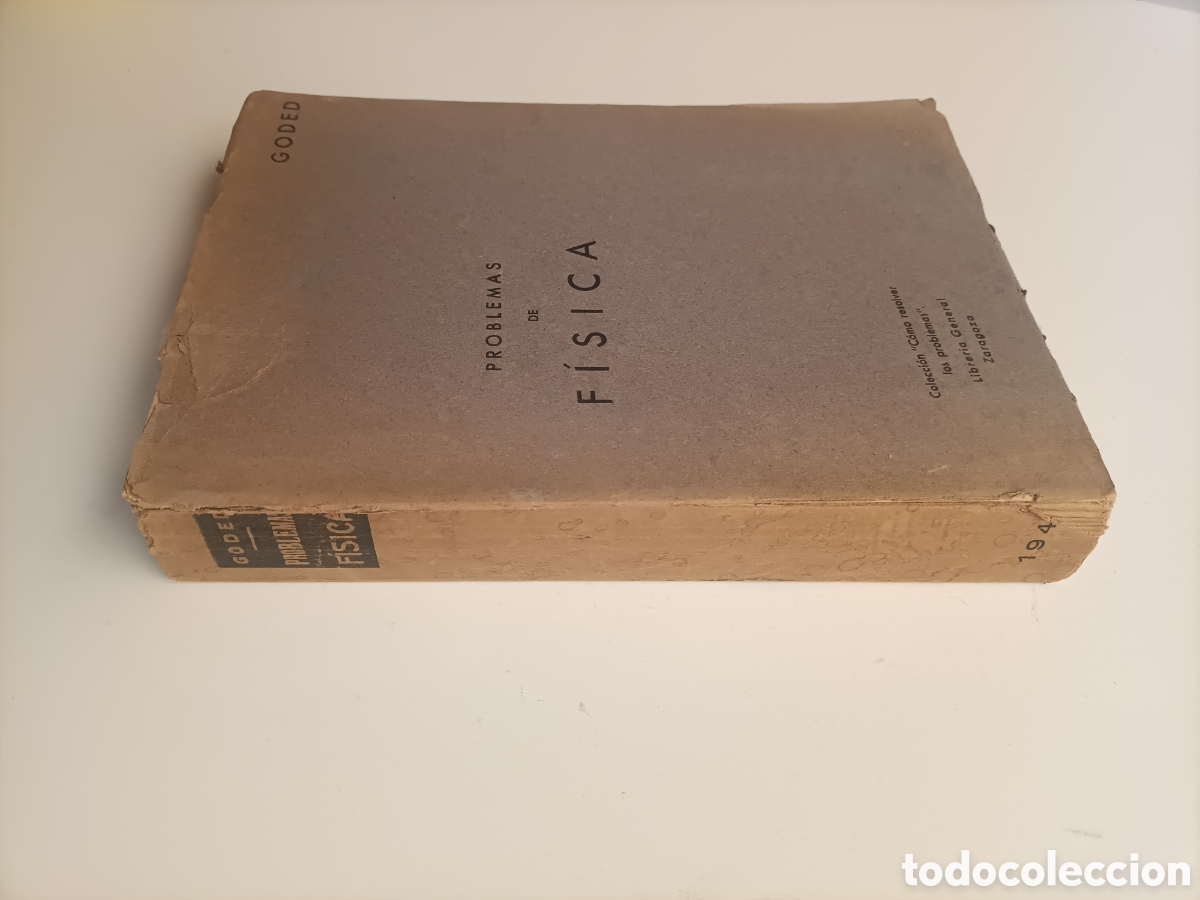 Libros de segunda mano de ciencias: BI. Problemas de f&iacute;sica A Goded. Colecci&oacute;n como resolver los problemas - Foto 1