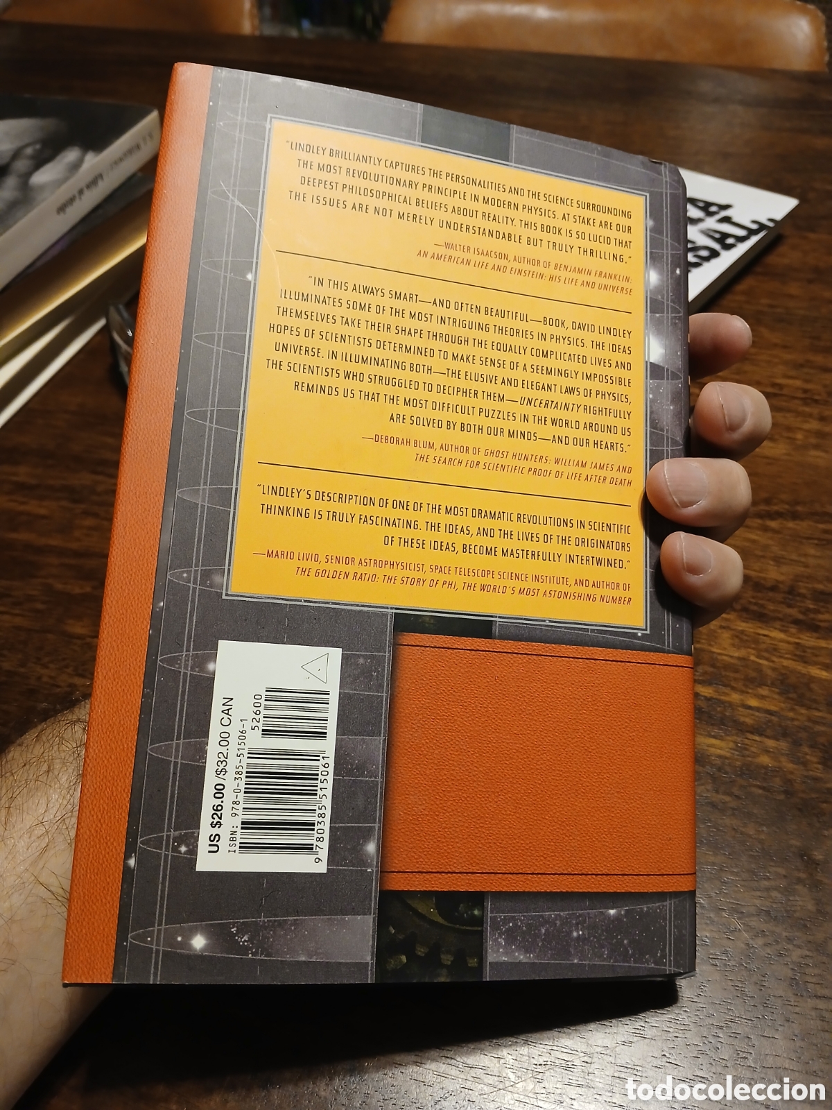 Libros de segunda mano de ciencias: Uncertainty, David Lindley - Foto 2