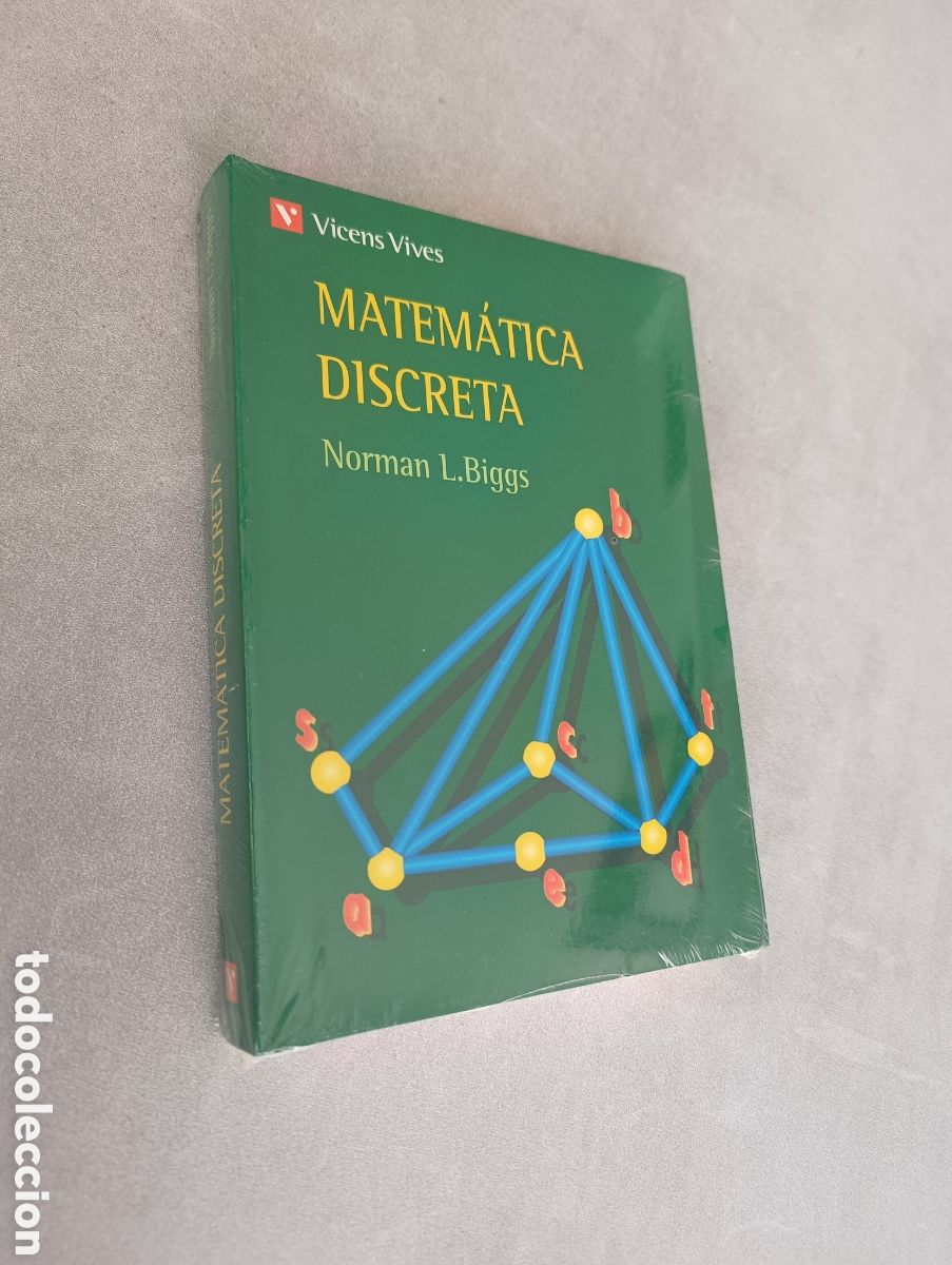 Libros de segunda mano de ciencias: MATEM&Aacute;TICA DISCRETA. NORMAN L. BIGGS. VICENS VIVES. - Foto 2