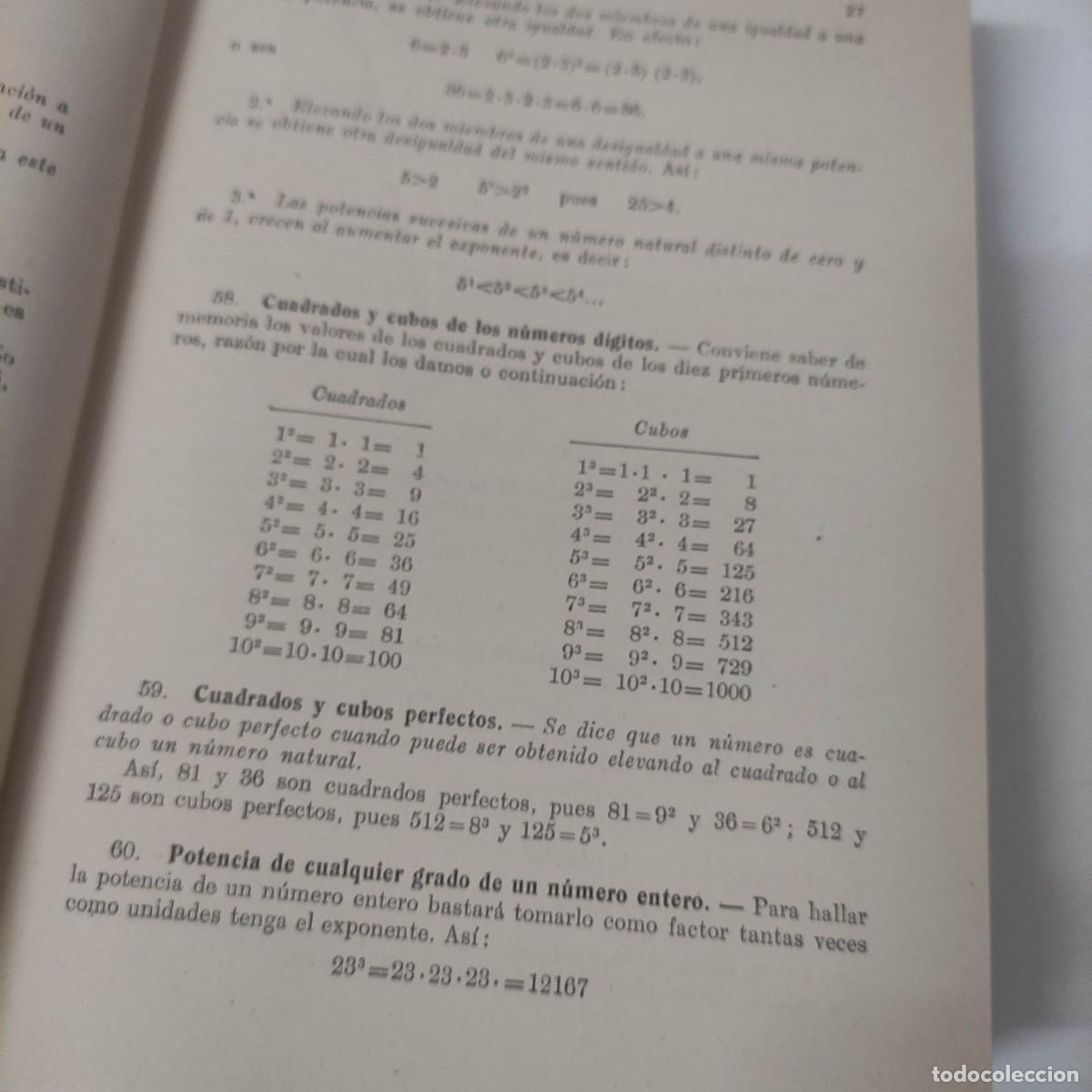 Libros de segunda mano de ciencias: Matem&aacute;ticas - Luis Postigo Editorial Ram&oacute;n Sopena S.A. 1948 - Foto 8