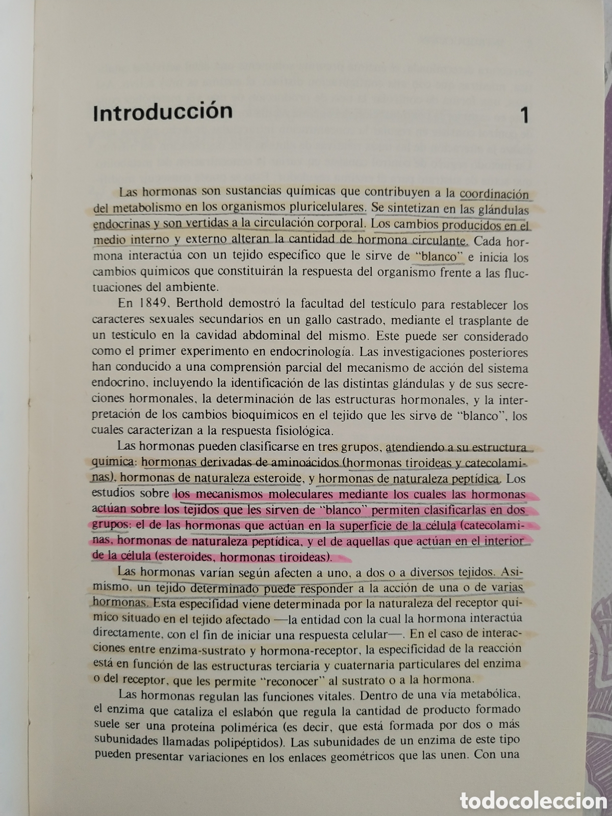 Libros de segunda mano: 11 cuadernos de biolog&iacute;a ediciones Omega - Foto 16