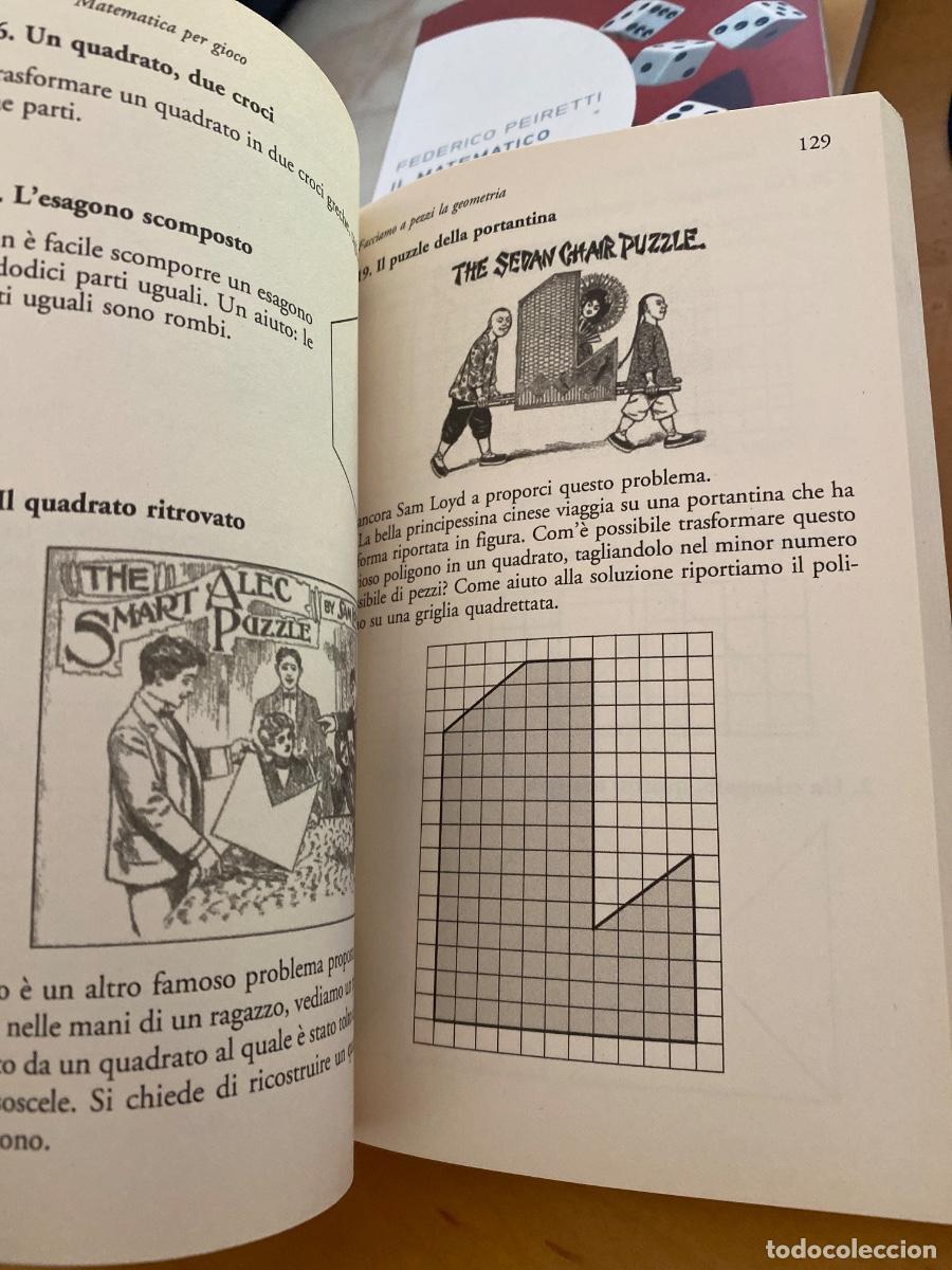 Libros de segunda mano de ciencias: MATEMATICA PER GIOCO FEDERICO PEIRETTI - Foto 3