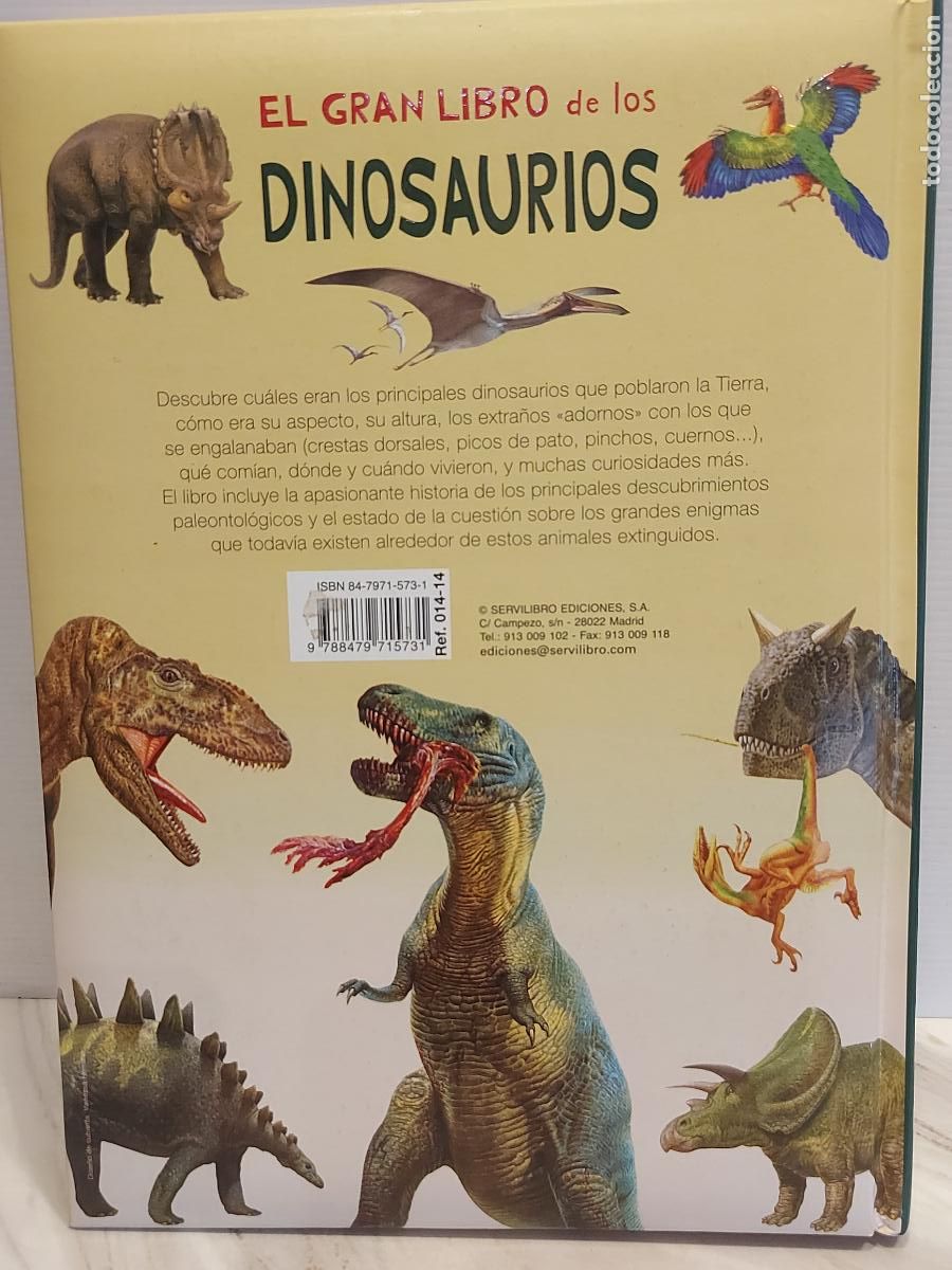 Libros de segunda mano: EL GRAN LIBRO DE LOS DINOSAURIOS / SERVILIBRO / COMO NUEVO DE OCASI&Oacute;N - Foto 10