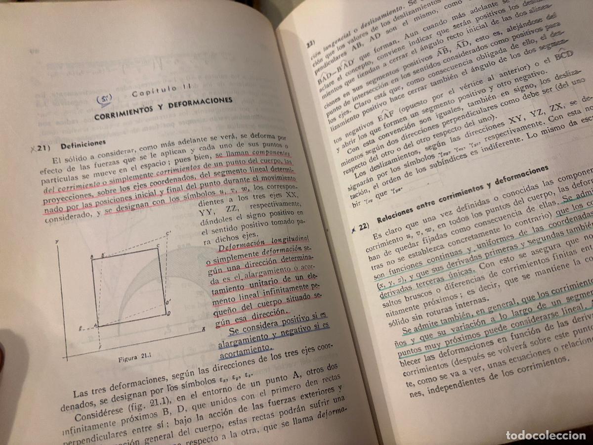 Libros de segunda mano de ciencias: Elecciones elementales de elasticidad. Eduardo Torroja. 1967 - Foto 5