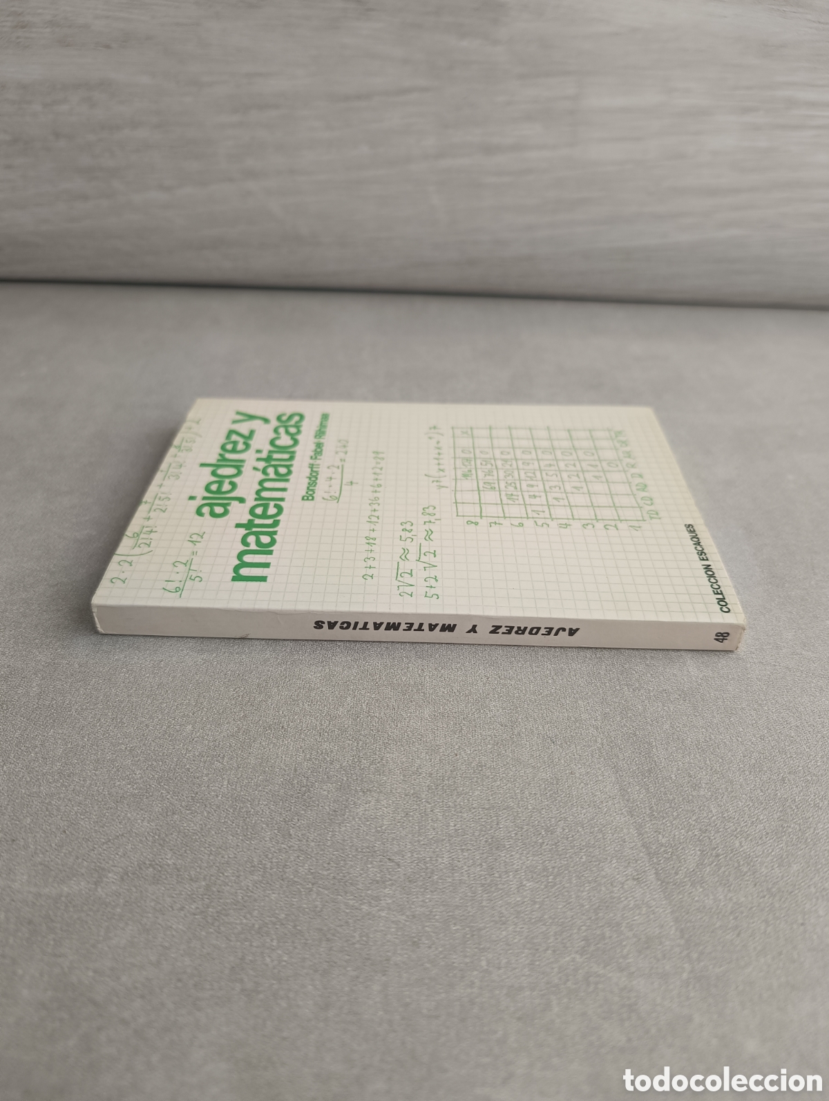 Libros de segunda mano de ciencias: Ajedrez y matem&aacute;ticas - Bonsdorff, Fabel, Riihimaa - Foto 2