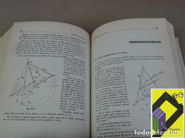 Libros de segunda mano de ciencias: IZQUIERDO ASENSI, F.: Geometr&iacute;a descriptiva - Foto 4