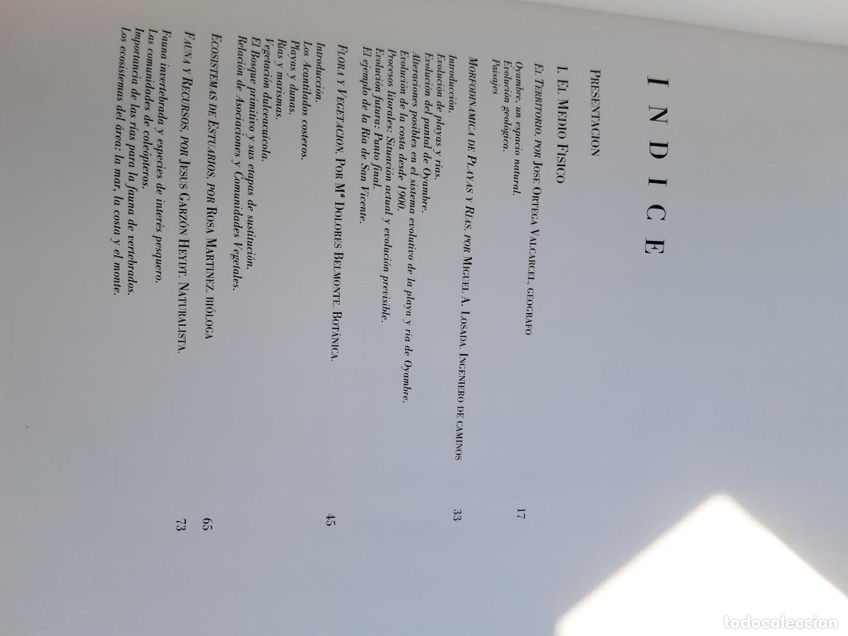 Libros de segunda mano: Oyambre, espacio natural - Belmonte, Garzon CANTABRIA - Foto 4