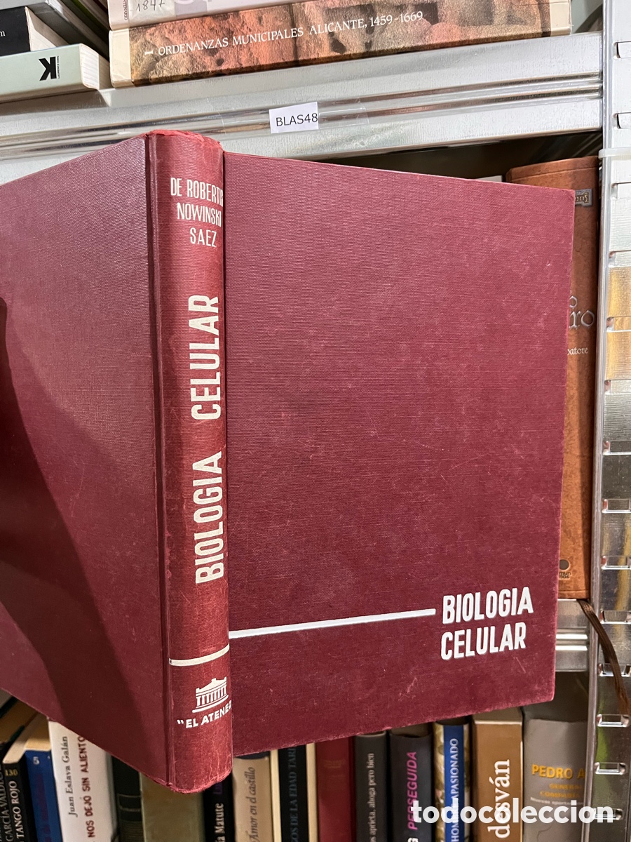 Libros de segunda mano: Blas48 Biolog&iacute;a celular - DE ROBERTIS, NOWINSKI, SAEZ - Foto 1